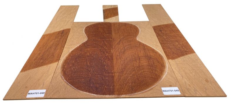 Back & Sides Honduras Mahagony - like "The Tree" Dreadnought, Unique Piece #049
